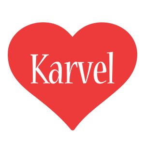 Karvel love logo