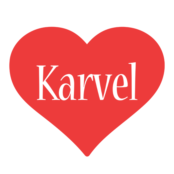 Karvel love logo