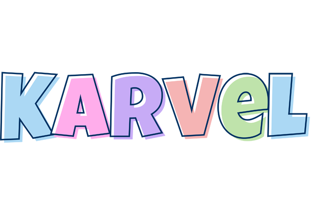 Karvel pastel logo
