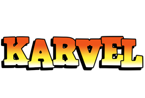 Karvel sunset logo