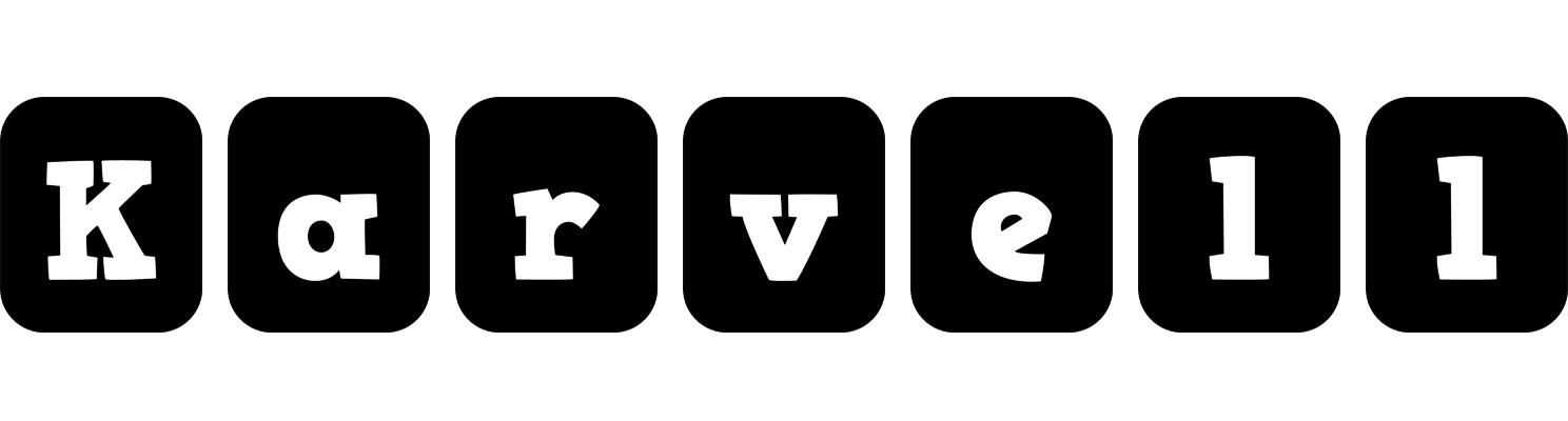 Karvell box logo