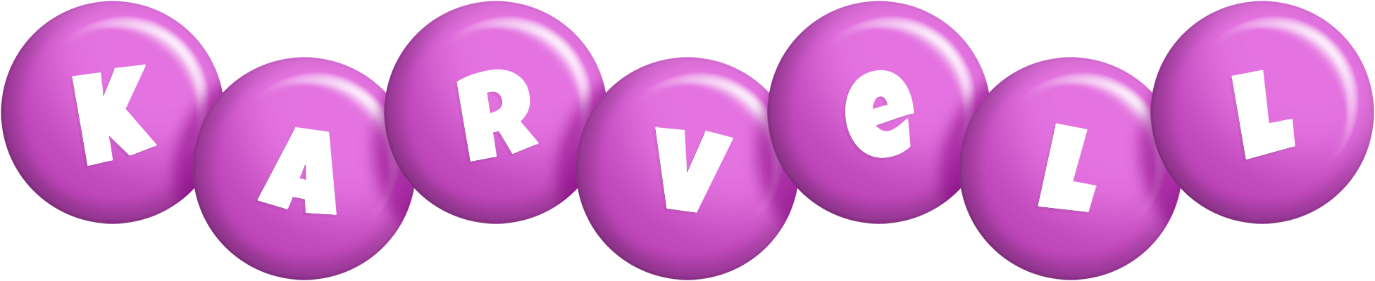 Karvell candy-purple logo