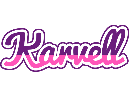 Karvell cheerful logo
