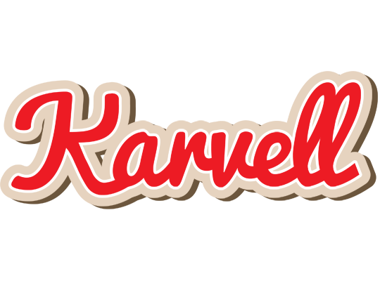 Karvell chocolate logo