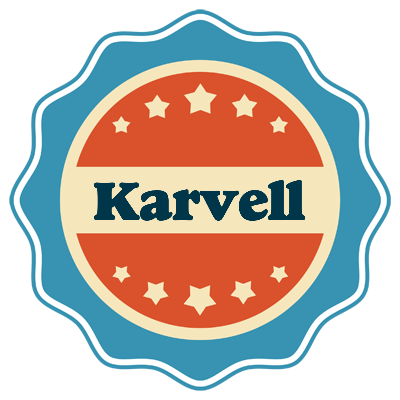Karvell labels logo