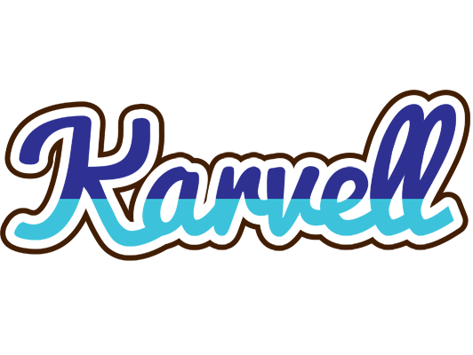 Karvell raining logo