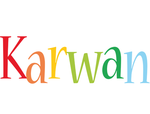Karwan birthday logo