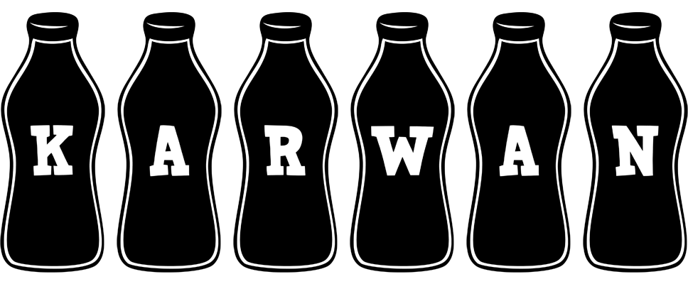 Karwan bottle logo