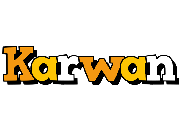 Karwan cartoon logo