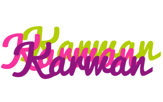 Karwan flowers logo