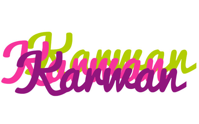 Karwan flowers logo