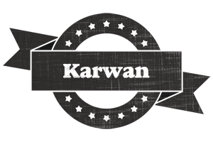 Karwan grunge logo