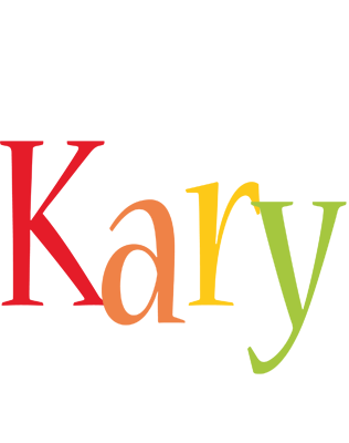 Kary birthday logo