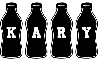 Kary bottle logo