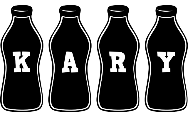 Kary bottle logo