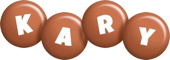 Kary candy-brown logo