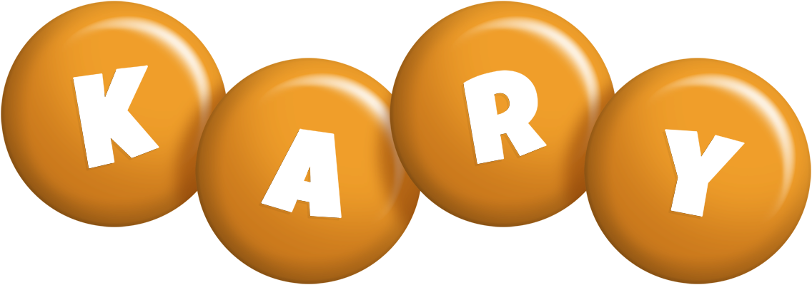 Kary candy-orange logo