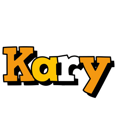 Kary cartoon logo