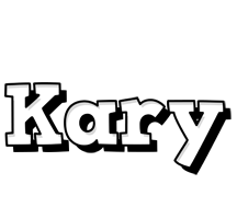 Kary snowing logo