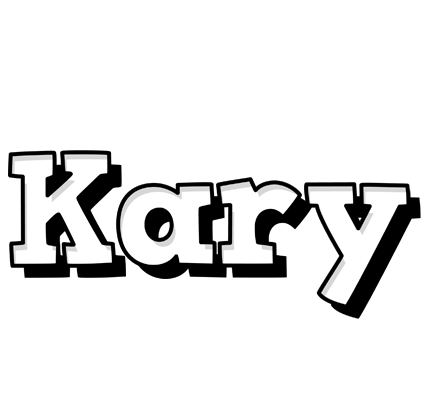 Kary snowing logo
