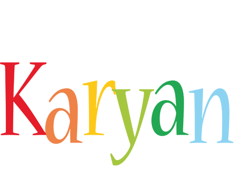 Karyan birthday logo