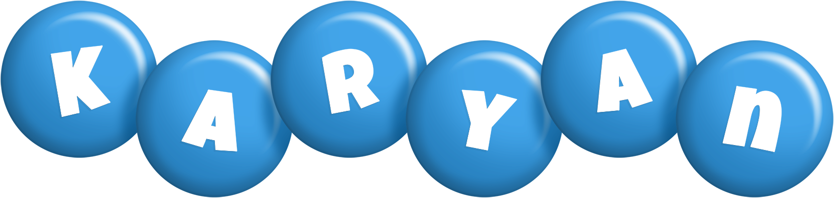 Karyan candy-blue logo