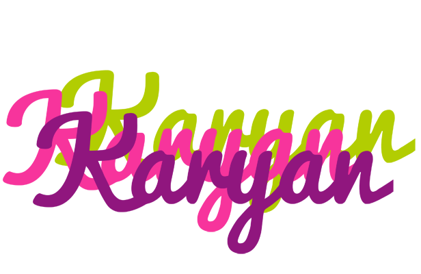 Karyan flowers logo