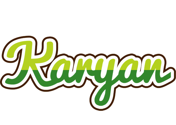 Karyan golfing logo