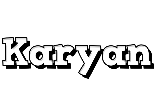 Karyan snowing logo