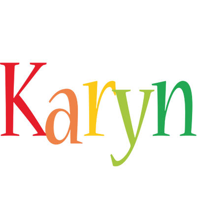 Karyn birthday logo