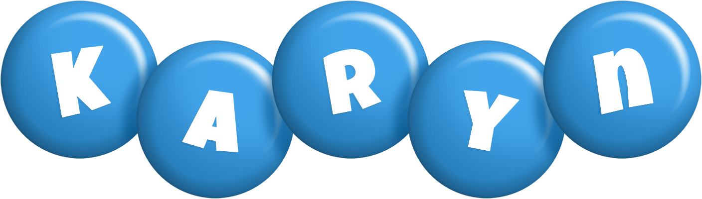 Karyn candy-blue logo