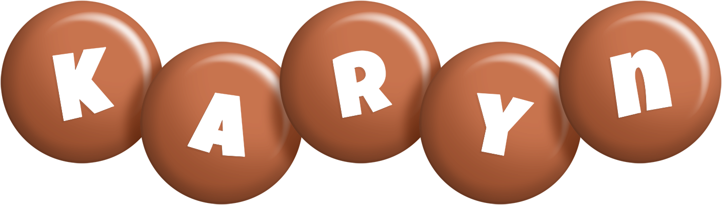 Karyn candy-brown logo
