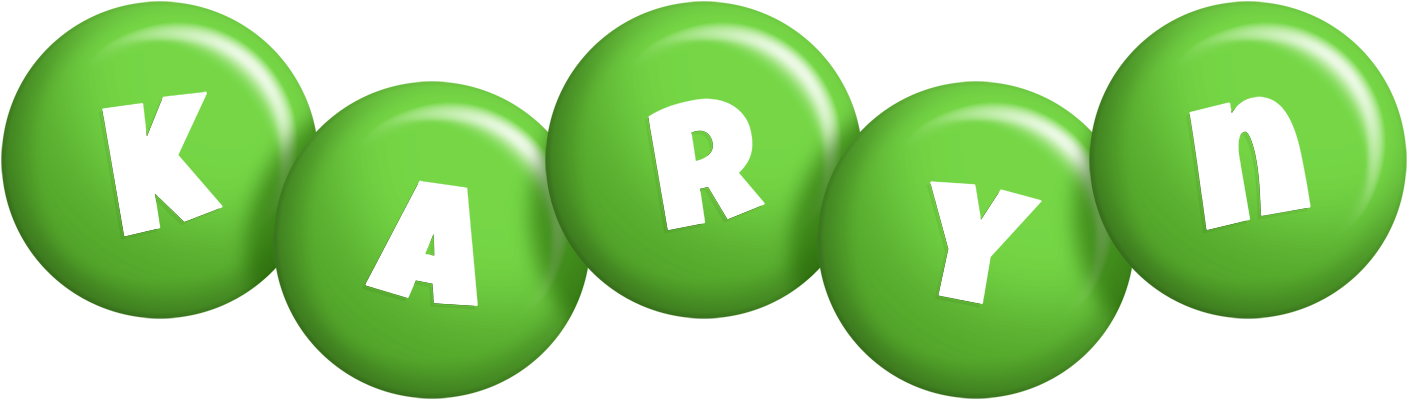 Karyn candy-green logo