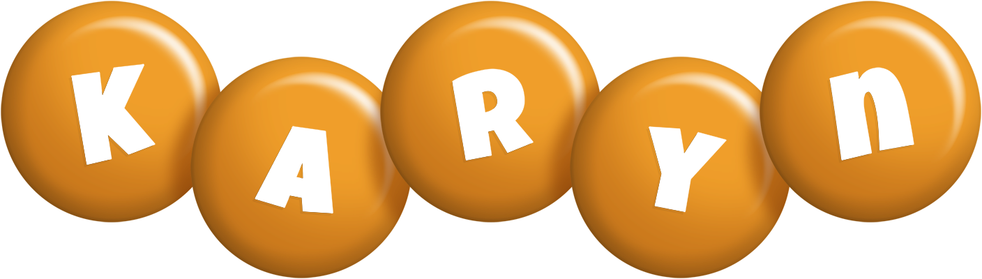 Karyn candy-orange logo
