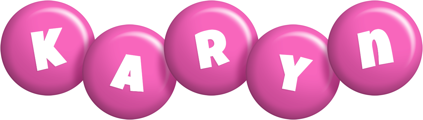 Karyn candy-pink logo