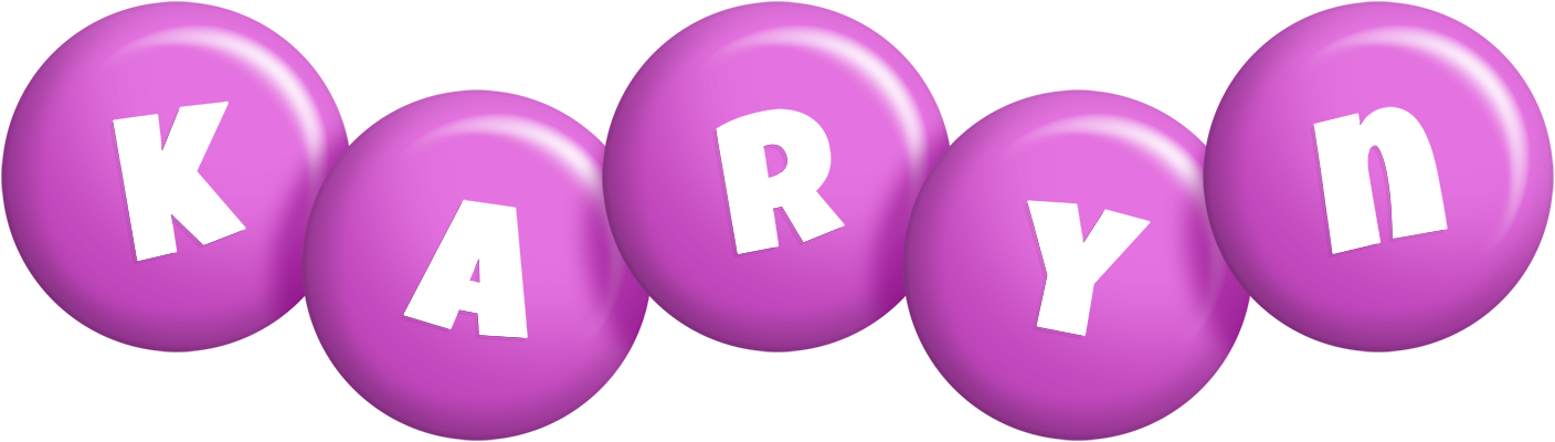 Karyn candy-purple logo