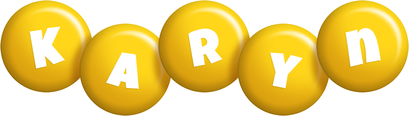 Karyn candy-yellow logo