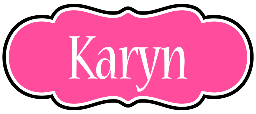 Karyn invitation logo