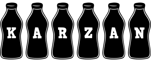 Karzan bottle logo