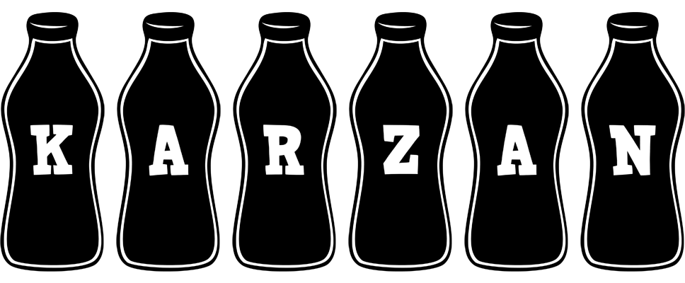 Karzan bottle logo