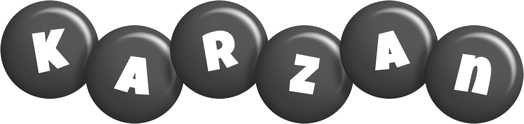 Karzan candy-black logo