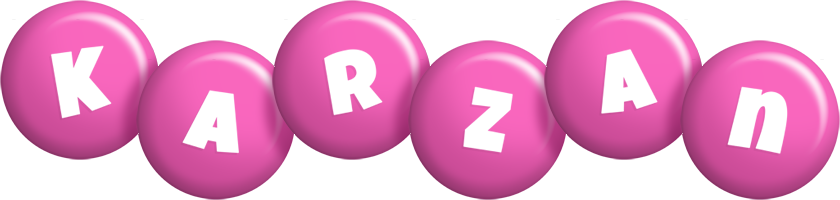 Karzan candy-pink logo