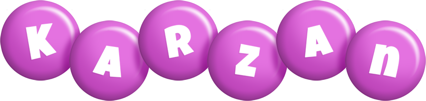 Karzan candy-purple logo