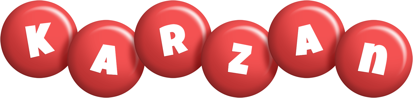 Karzan candy-red logo