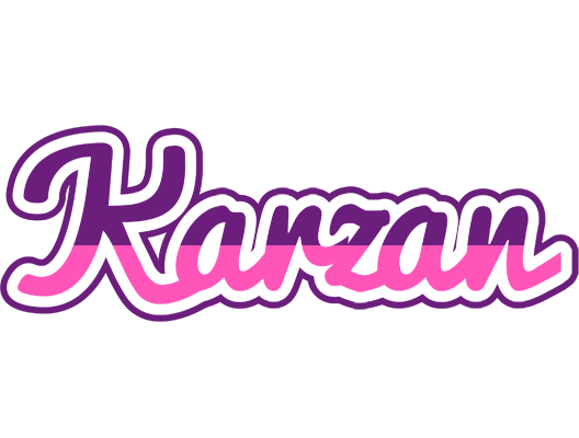 Karzan cheerful logo