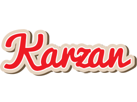 Karzan chocolate logo