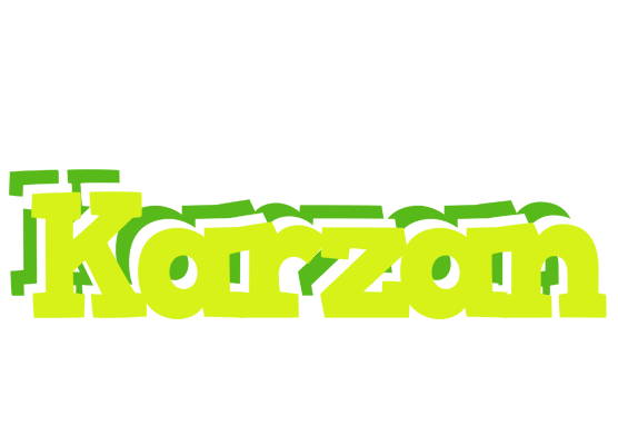 Karzan citrus logo