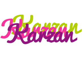 Karzan flowers logo