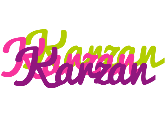 Karzan flowers logo