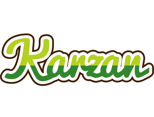 Karzan golfing logo